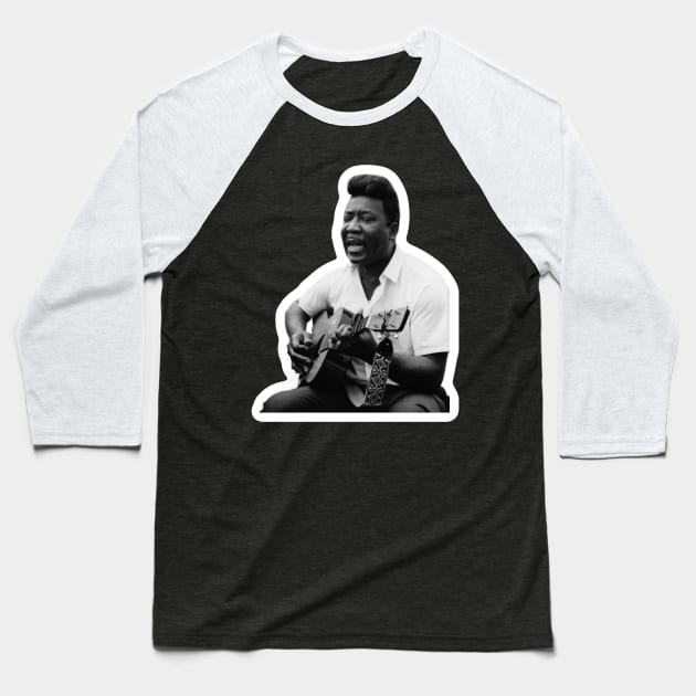 Muddy Waters Baseball T-Shirt by BigHeaterDesigns